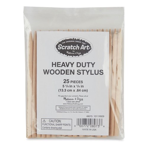 Scratch Art Sticks - Pack of 100